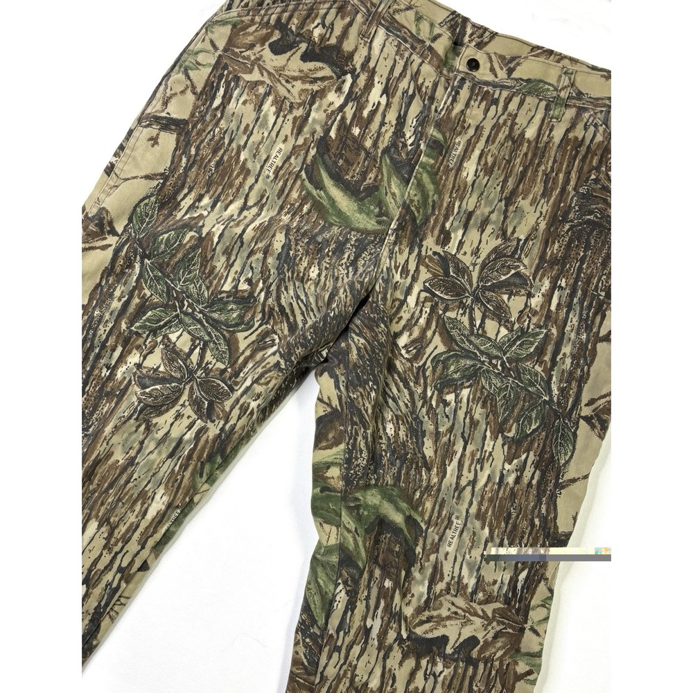 Duxbak Pants Men's 40 Regular Vintage Thinsulate Realtree Camo Hunting USA Made - Picture 13 of 15